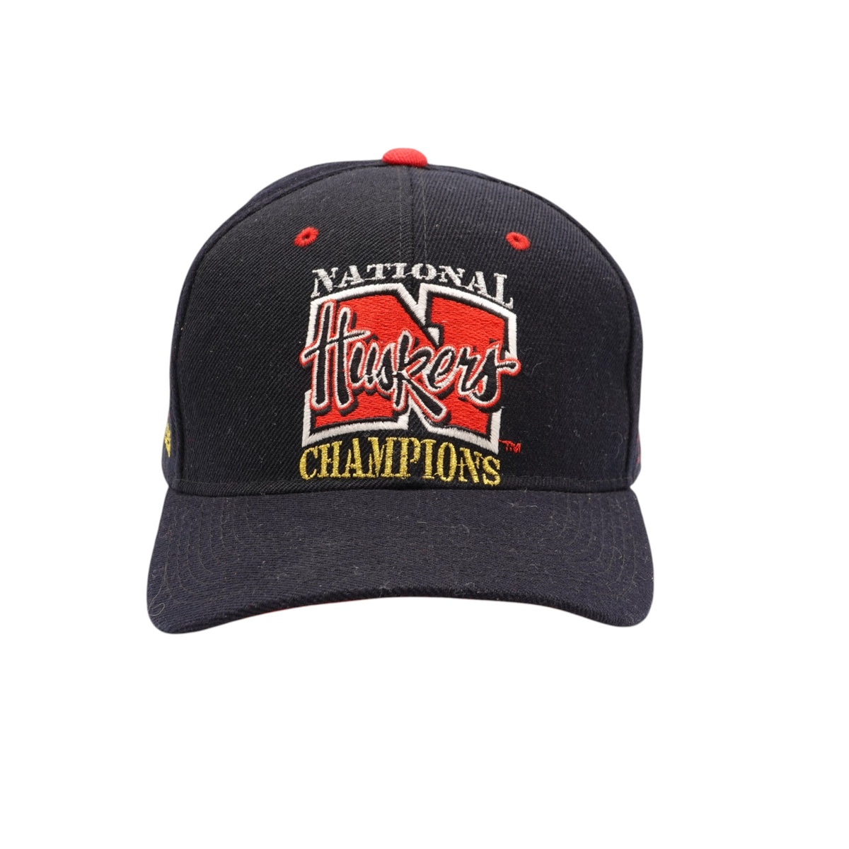 Vintage Nebraska Huskers 1994 1995 National Champions Fitted Hat
