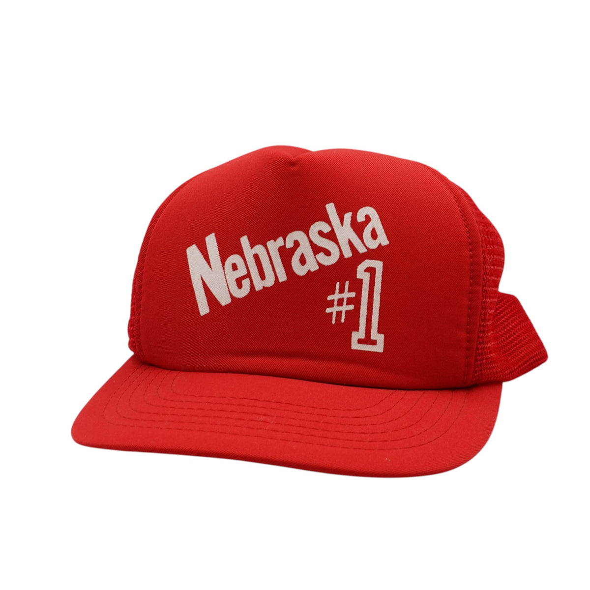 Vintage Nebraska Huskers Snapback Trucker Hat