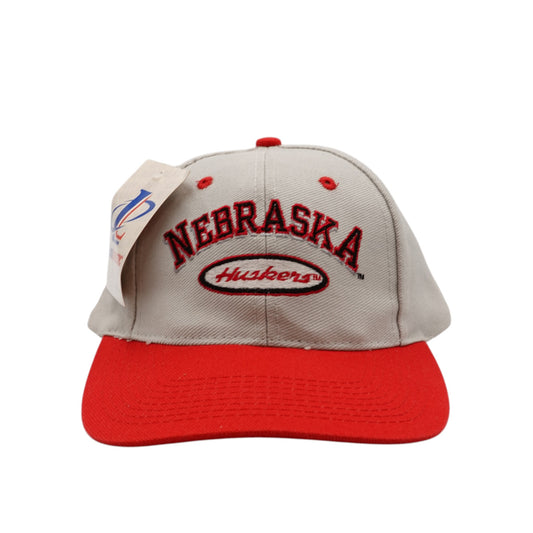 Vintage Nebraska Huskers Snapback Hat NWT