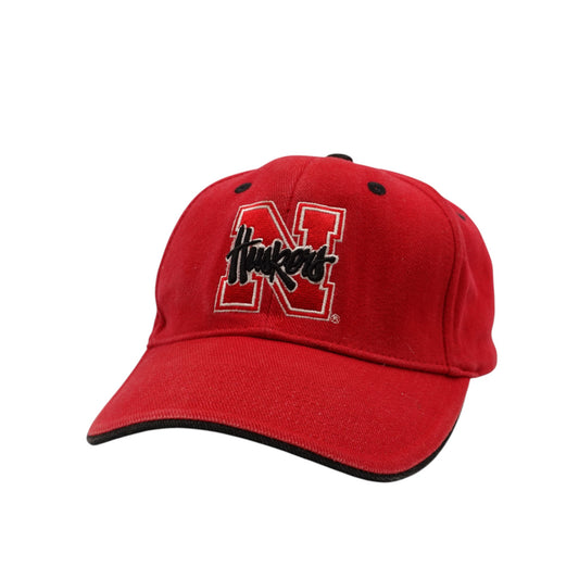 Vintage Nebraska Huskers Velcro hat