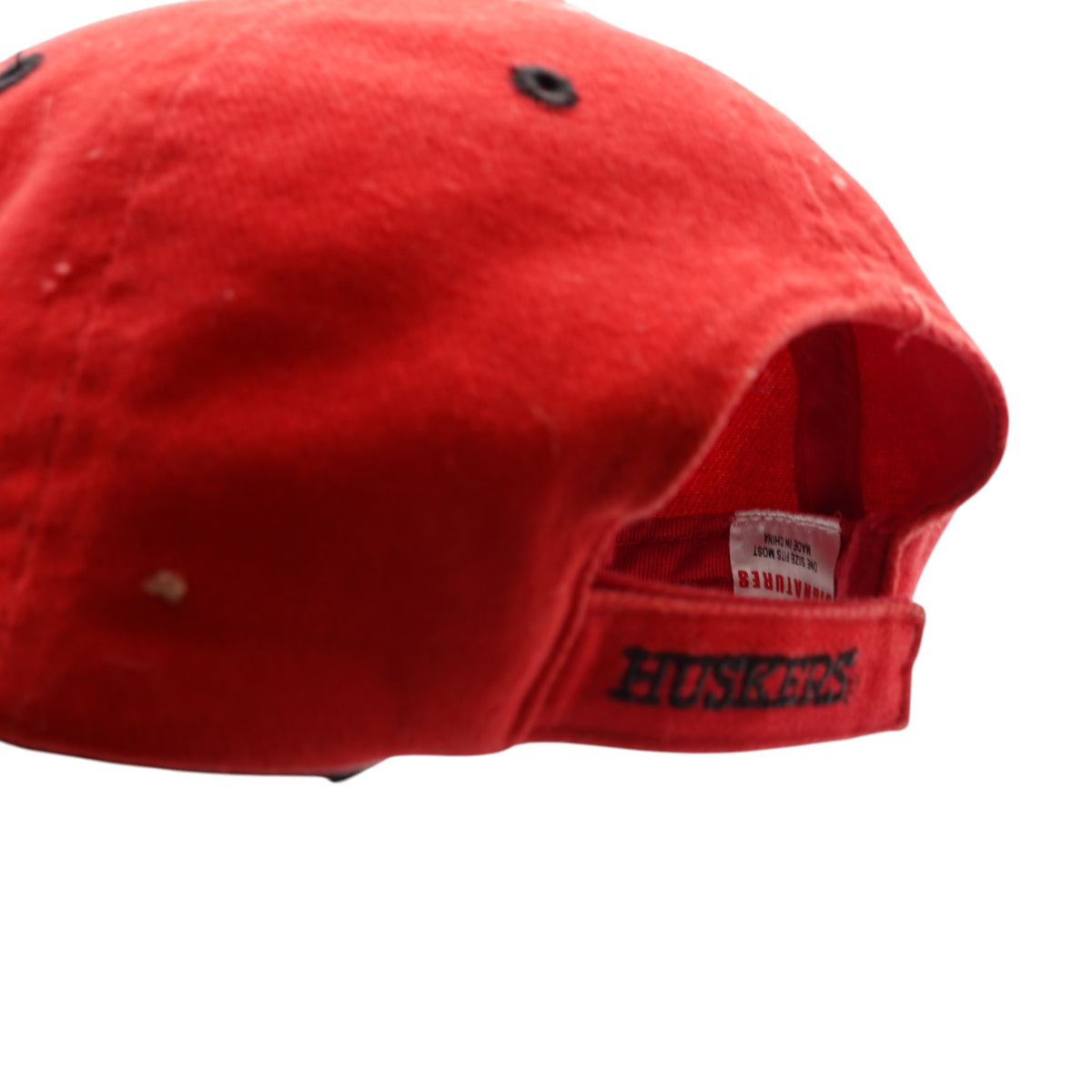 Vintage Nebraska Huskers Velcro Hat