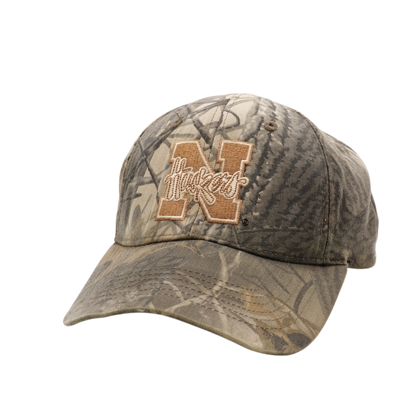 Vintage Nebraska Huskers Camo Velcro Hat