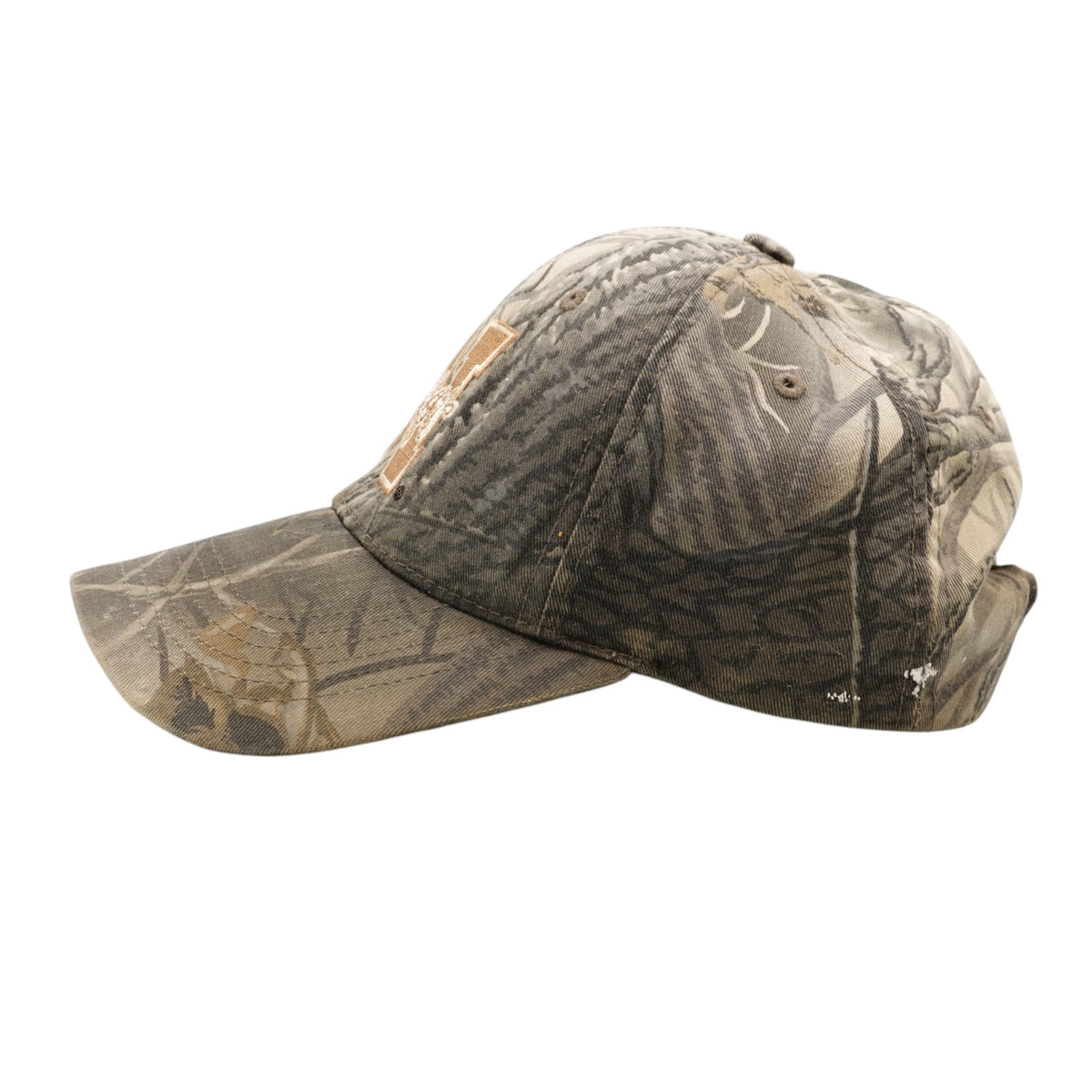 Vintage Nebraska Huskers Camo Velcro Hat