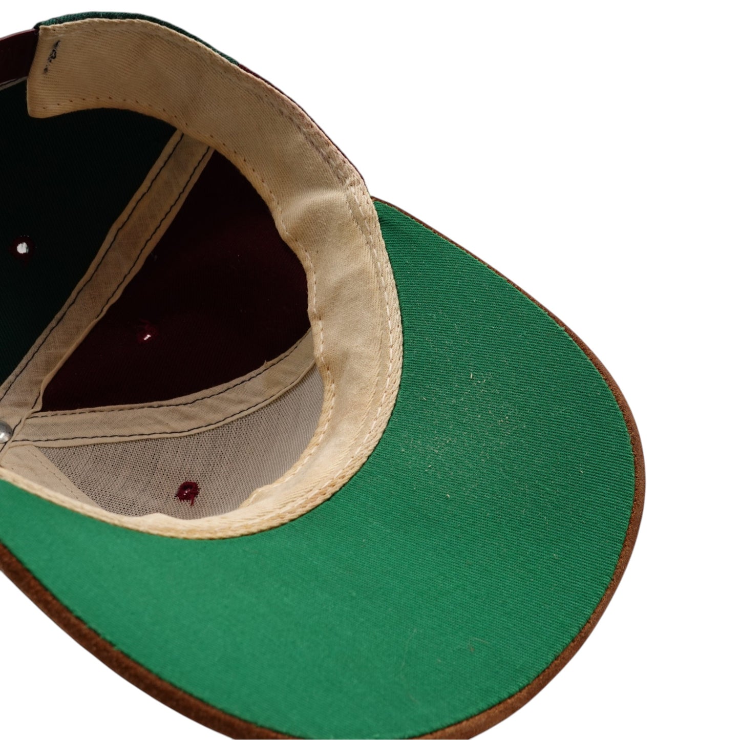 Vintage Nebraska Huskers Suede Snapback Hat