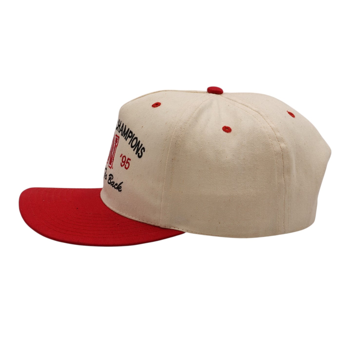 Vintage Nebraska Huskers 1994 1995 National Champions Snapback Hat