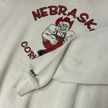 Vintage Nebraska Huskers Crewneck L