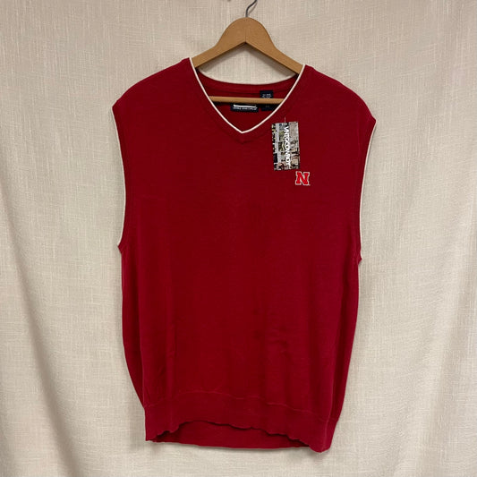 Vintage Nebraska Huskers Sweater Vest XXL