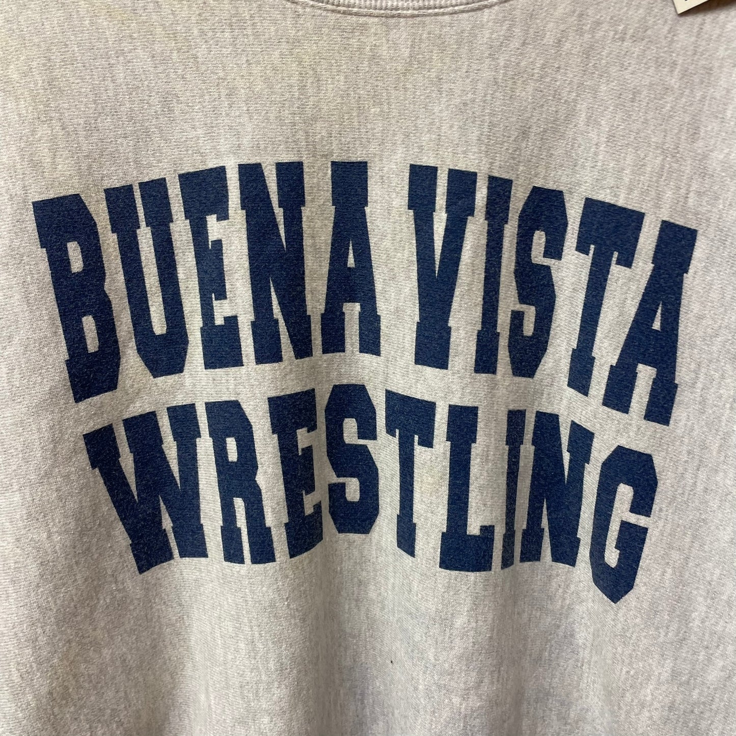 Buena Vista Wrestling Champion Reverse Weave Crewneck M