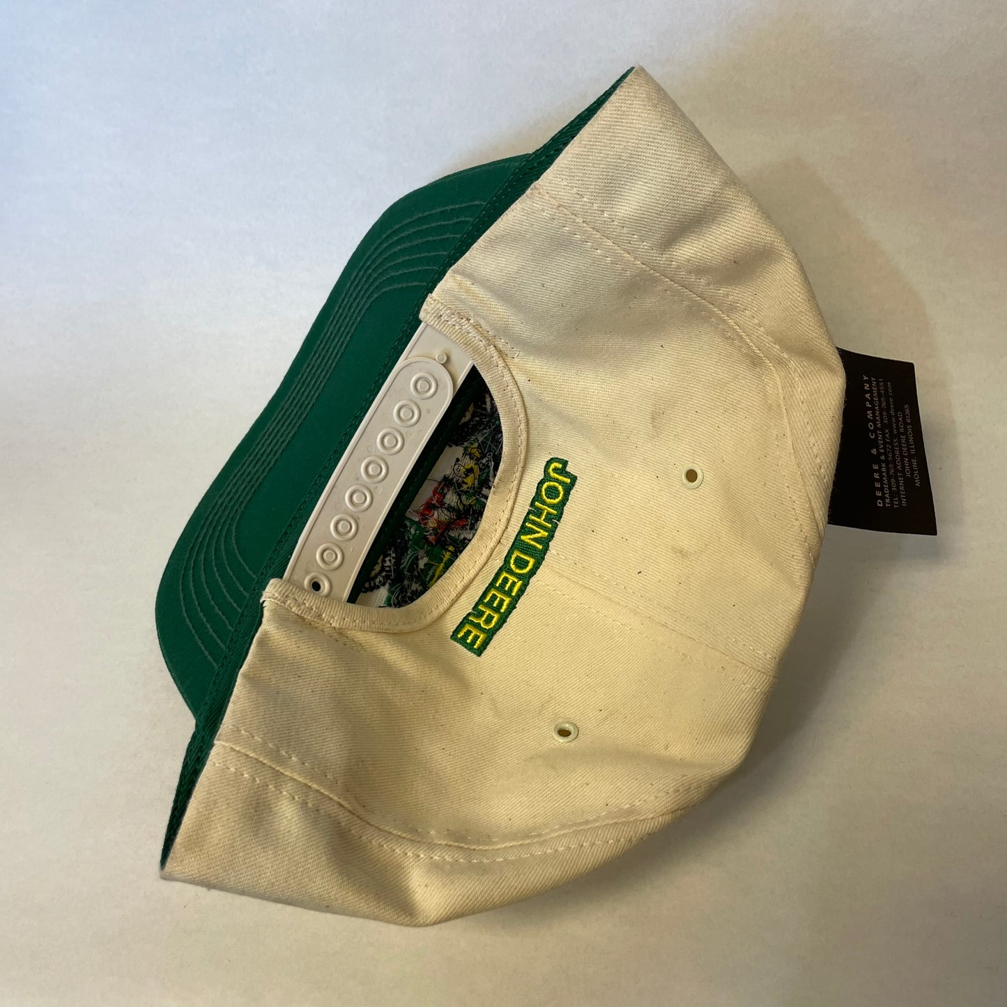 Vintage John Deere Snapback Hat NWT