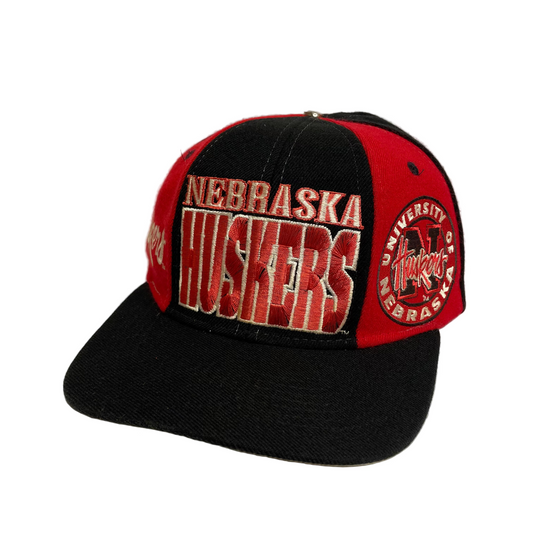 Vintage Nebraska Huskers Drew Pearson Snapback Hat