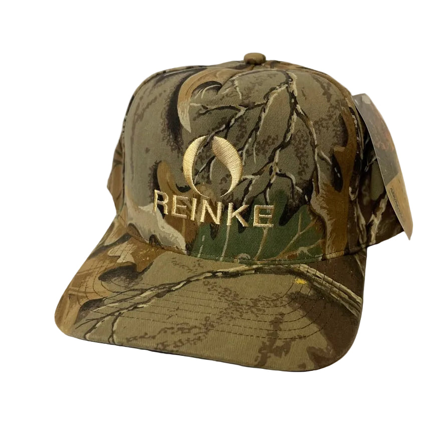 Vintage Reinke Camo Snapback Hat NWT