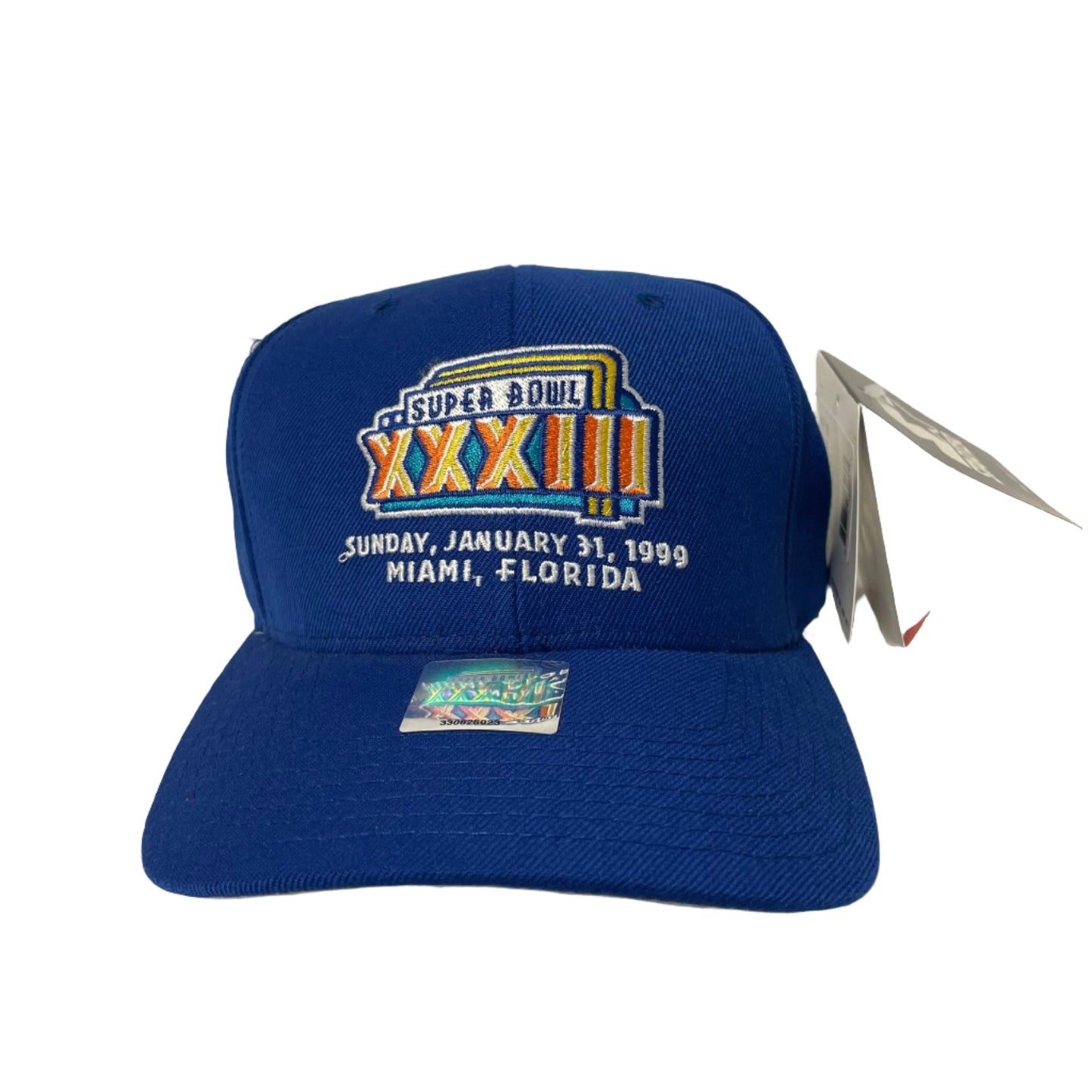 Vintage Super Bowl 1999 Velcro Hat