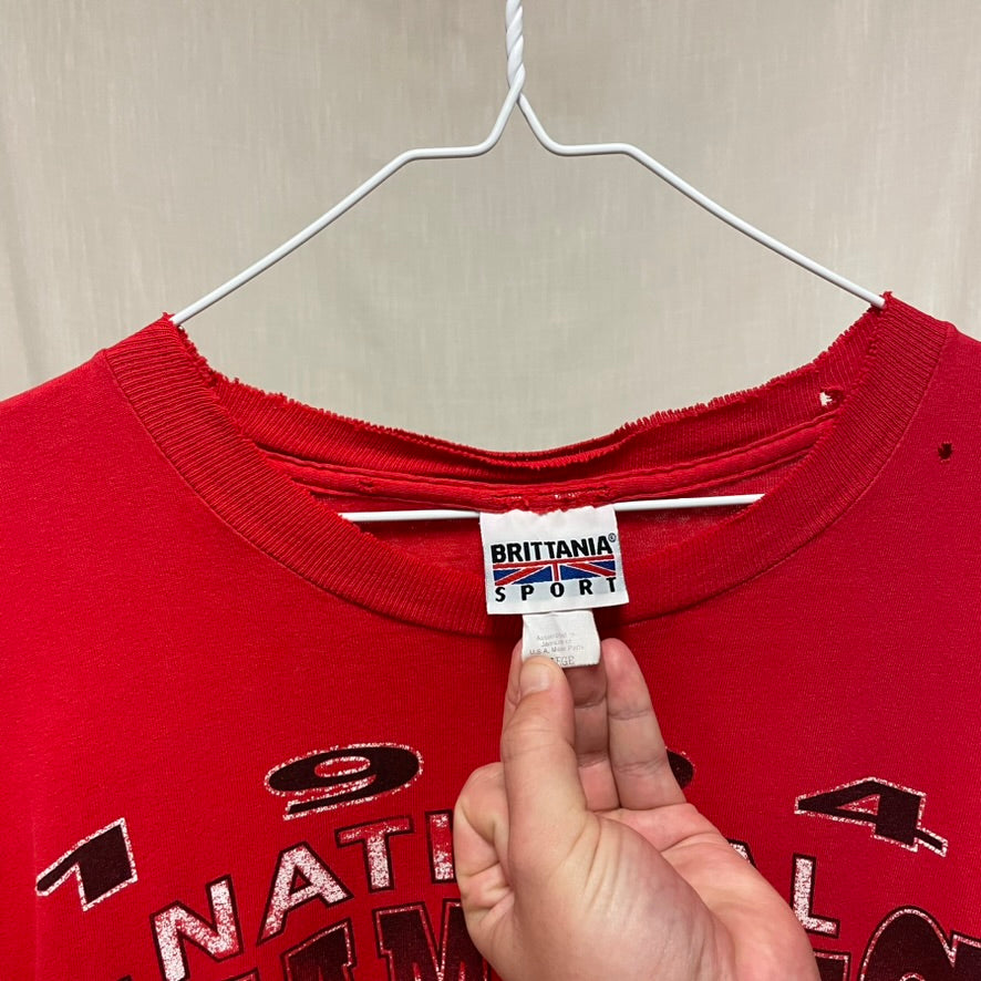 Vintage Nebraska Huskers 1994 National Champions Shirt L