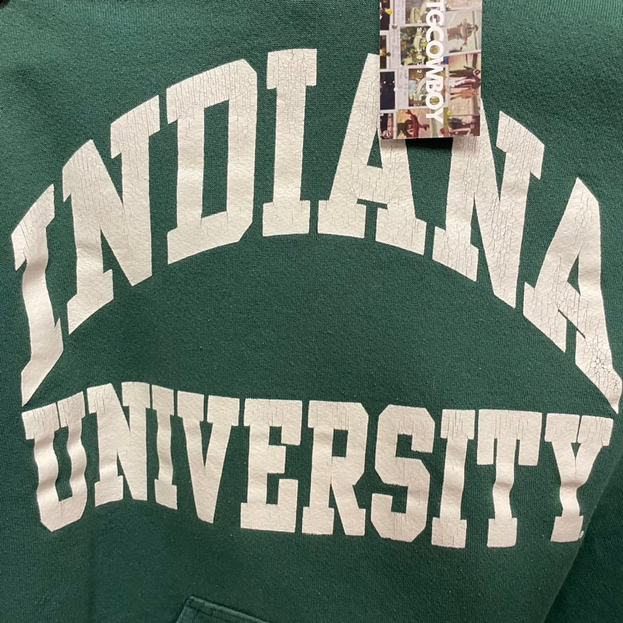 Vintage Indiana University Hoodie L