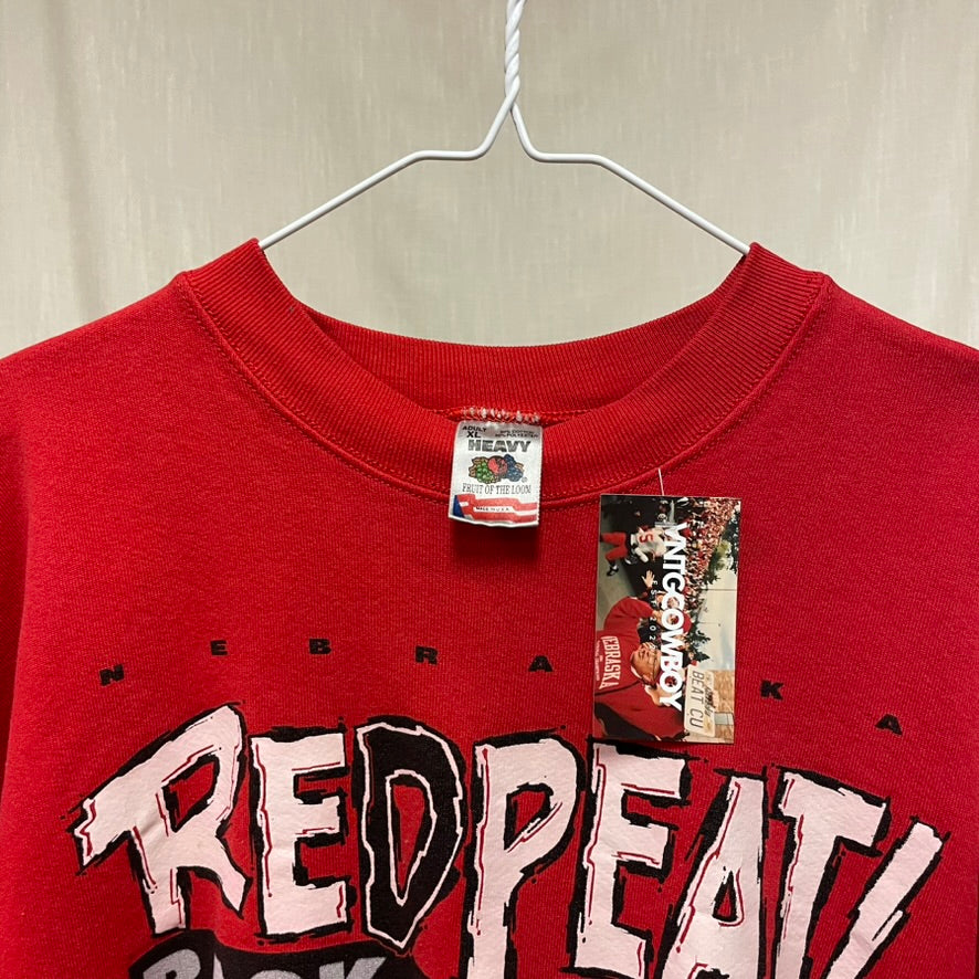 Vintage Nebraska Huskers Crewneck XL
