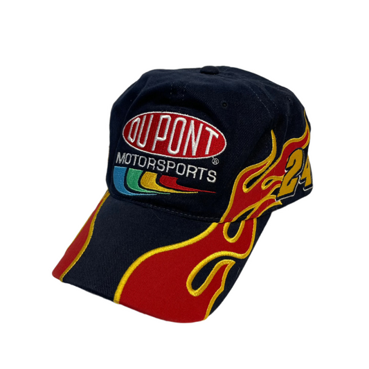 Y2K Dupont Motorsports Flames Racing Hat