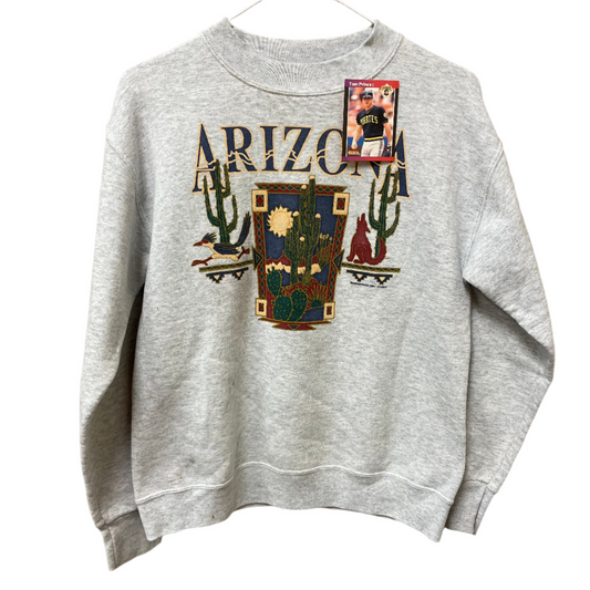 Vintage Arizona Aztec Western Graphic Crewneck S