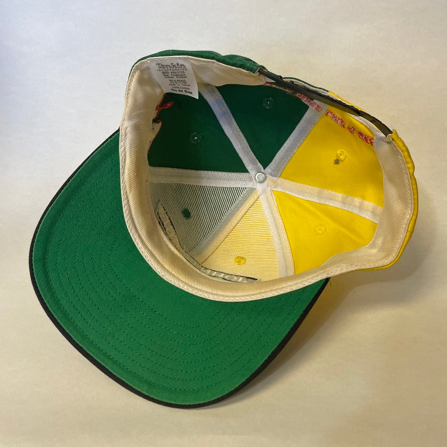 Vintage John Deere NASCAR Snapback Hat