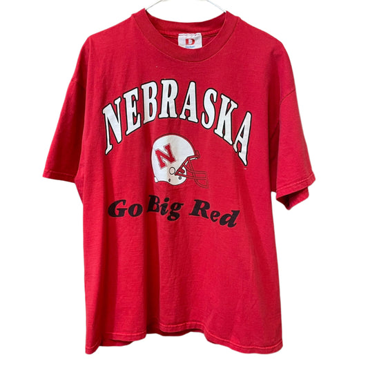 Vintage Nebraska Huskers Shirt L