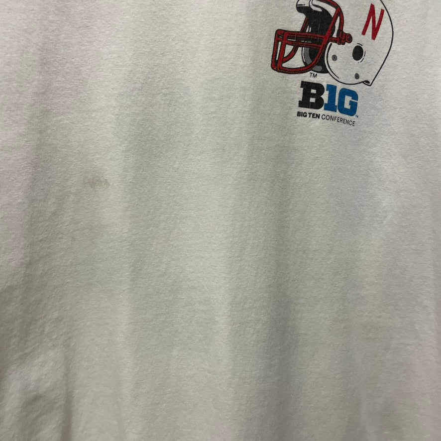 Vintage Nebraska Huskers Big Ten Shirt XL