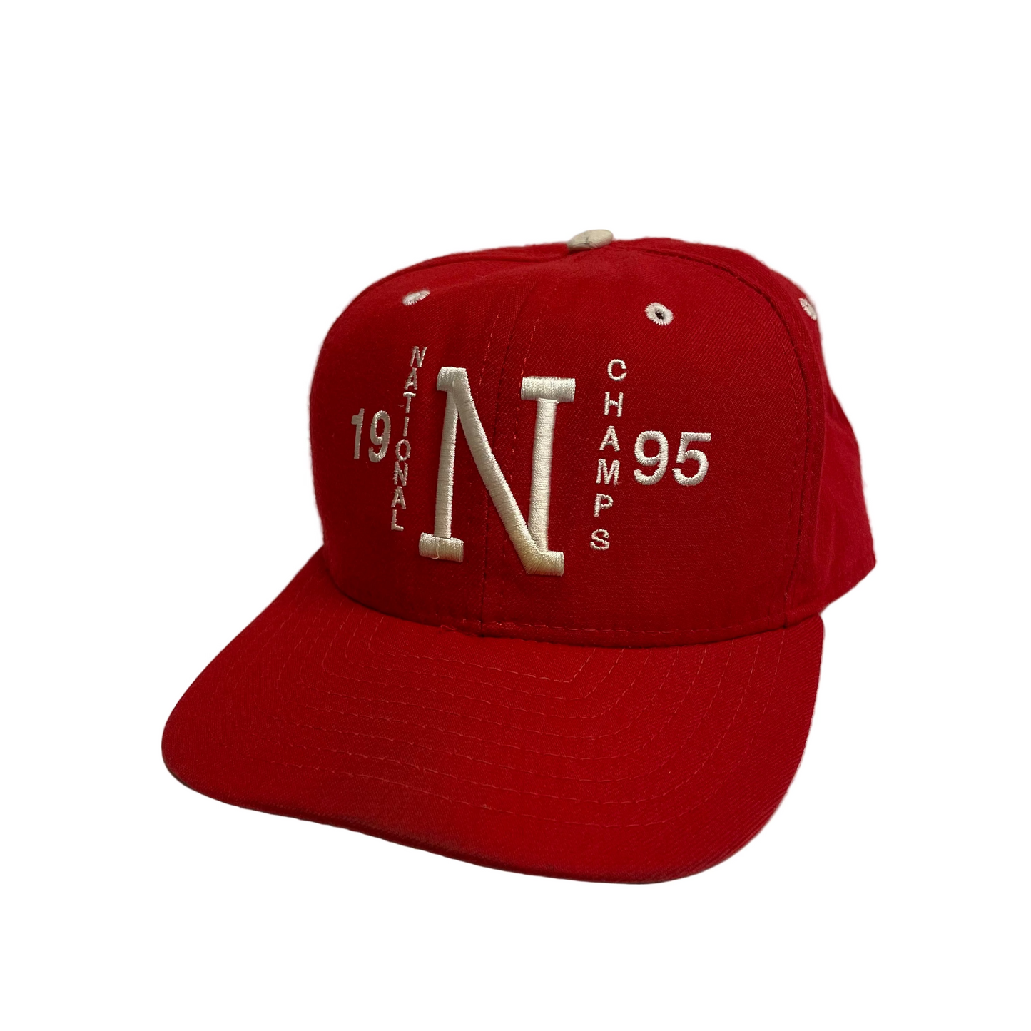 Vintage Nebraska Huskers 1995 National Champions Snapback Hat