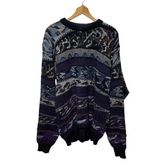 Vintage Megalos Coogi Style Sweater L