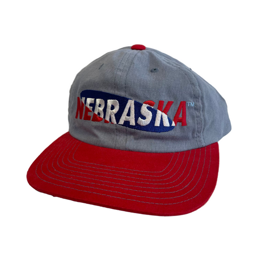 Vintage Nebraska Huskers Snapback Hat
