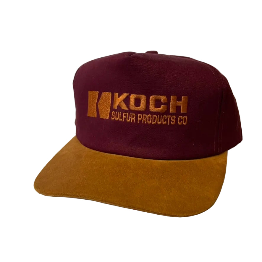 Vintage Koch Sulfur Products Strapback Hat