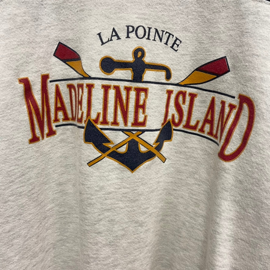 Vintage La Pointe Madeline Island Crewneck L