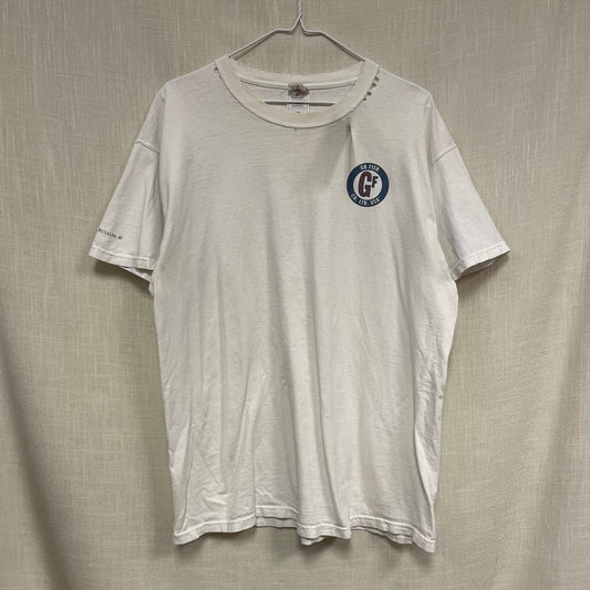 Vintage Go Fish 'Late to bed, early to rise, fish all day, make up lies' Shirt XL