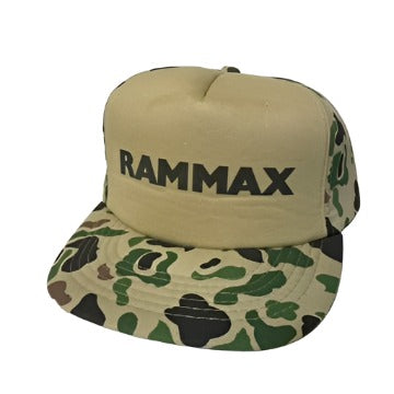 Vintage Rammax Camo Snapback