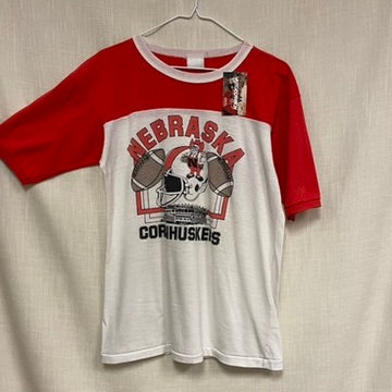 Vintage Nebraska Huskers 80s Shirt M
