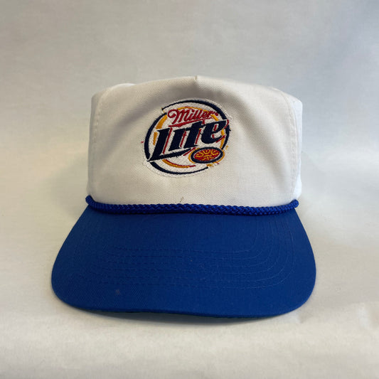 Vintage Miller Lite Beer Snapback Hat