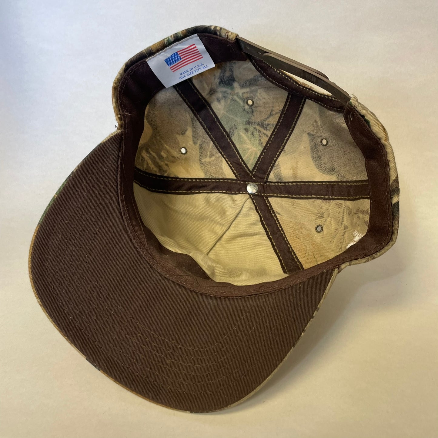 Vintage Mallard Duck Camo Snapback Hat