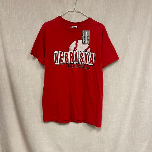 Vintage Nebraska Huskers Baseball Shirt M