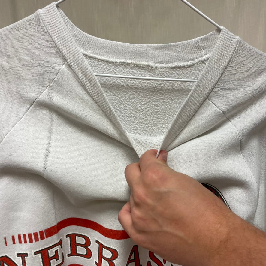 Vintage Nebraska Huskers Crewneck M