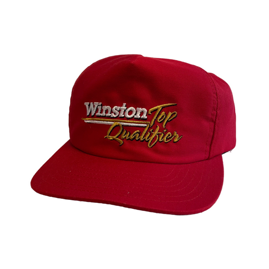 Vintage Winston Top Qualifier Snapback Hat