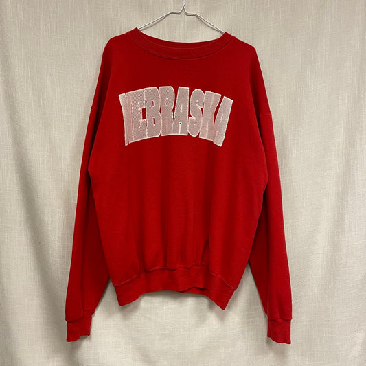 Vintage Nebraska Huskers Crewneck XL