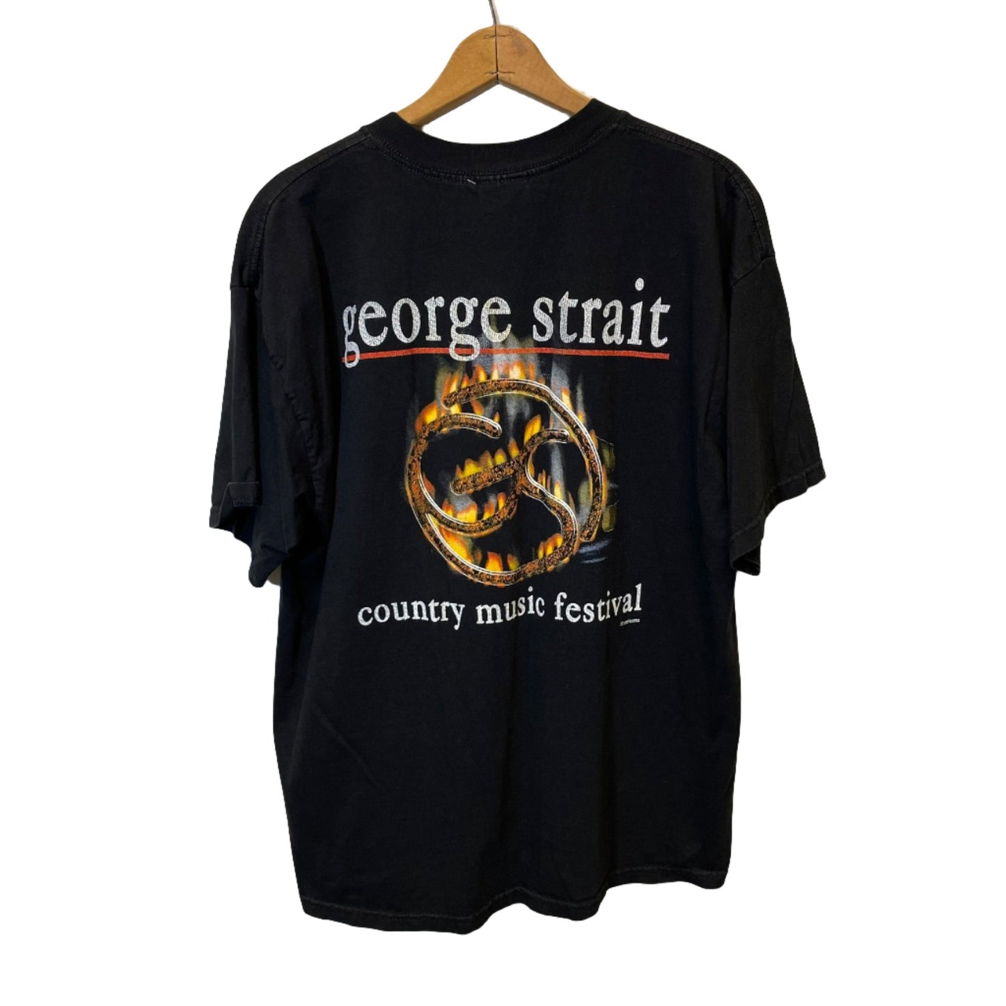 Vintage George Strait Country Music Festival Shirt XL