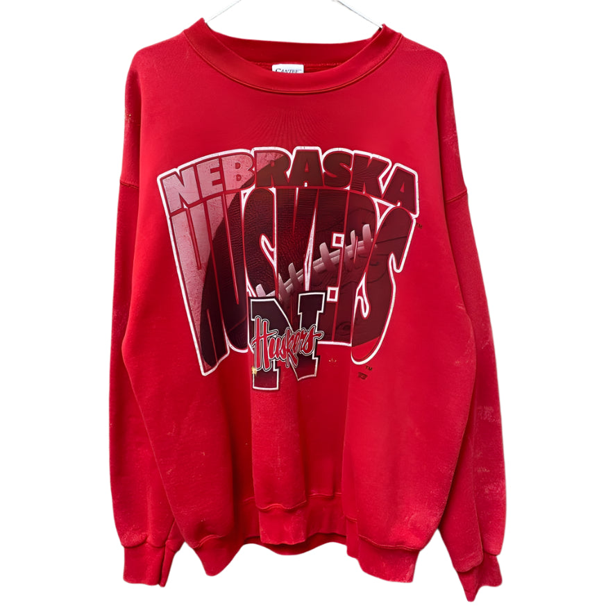 Vintage Nebraska Huskers Crewneck XL