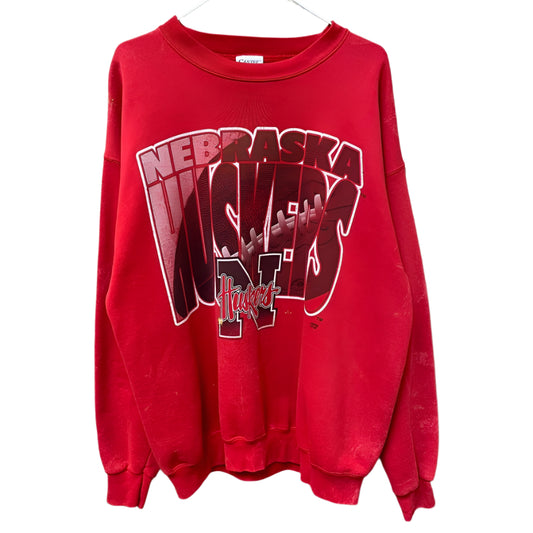 Vintage Nebraska Huskers Crewneck XL