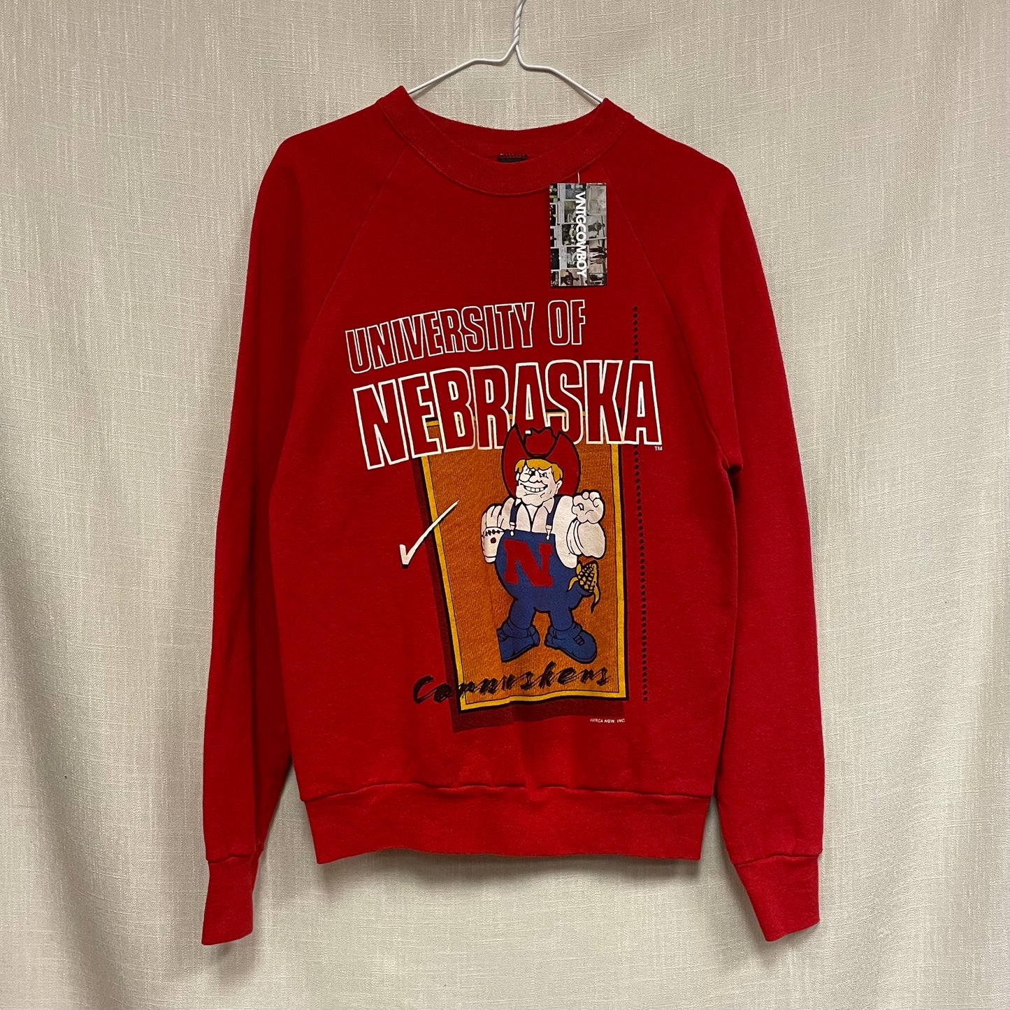 Vintage Nebraska Huskers Herbie Crewneck L