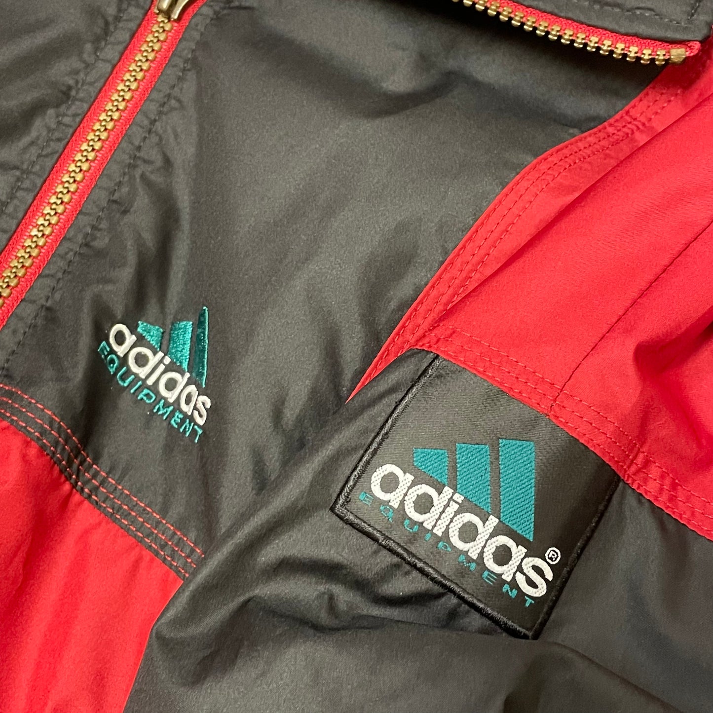 Vintage Nebraska Huskers Tom Osborne Adidas Windbreaker Jacket XL
