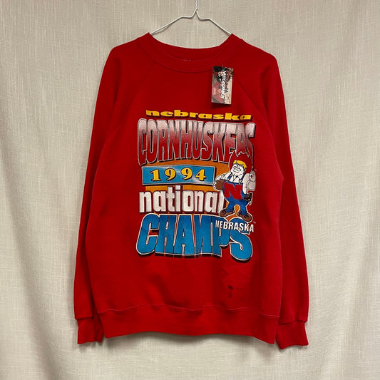 Vintage Nebraska Huskers Crewneck XL