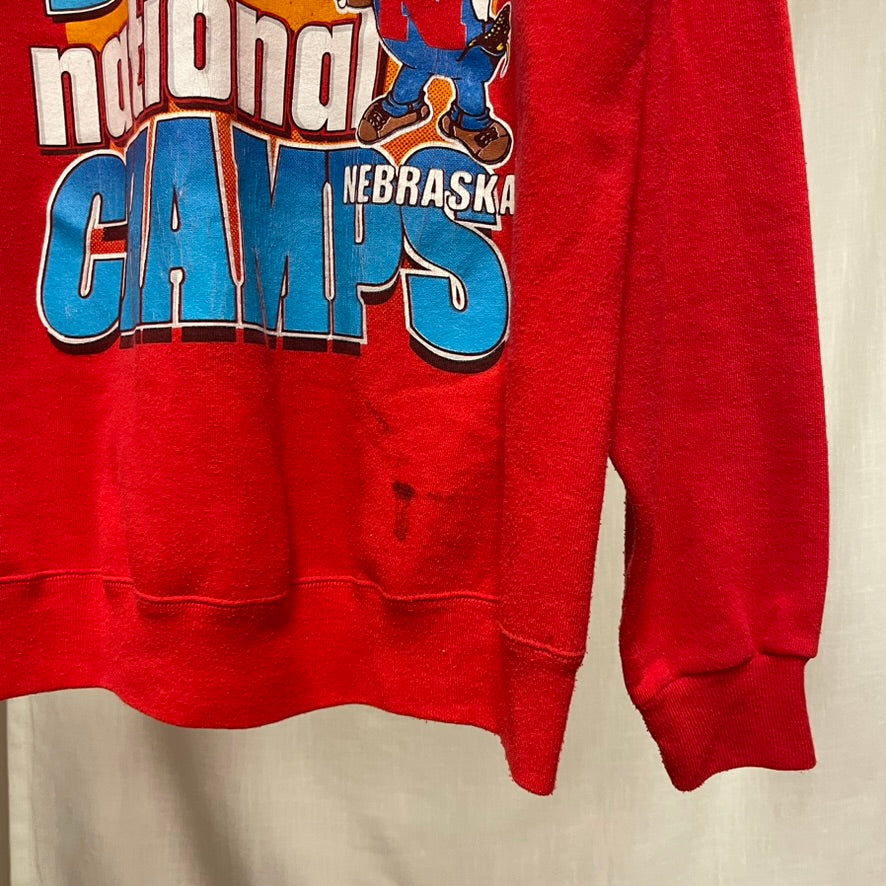 Vintage Nebraska Huskers Crewneck XL