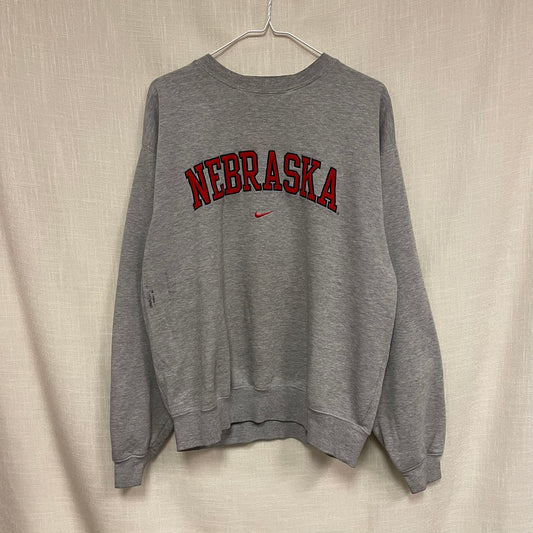 Vintage Nebraska Huskers Nike Crewneck M