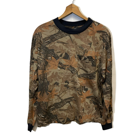 Vintage Realtree Camo Long Sleeve Shirt M