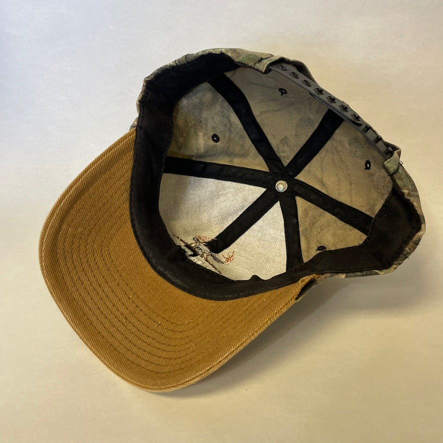 Vintage 'Hunter' Deer Camo Snapback Hat