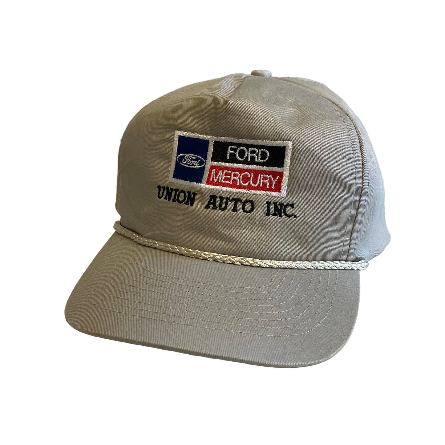 Vintage Ford Mercury Union Auto Snapback Hat