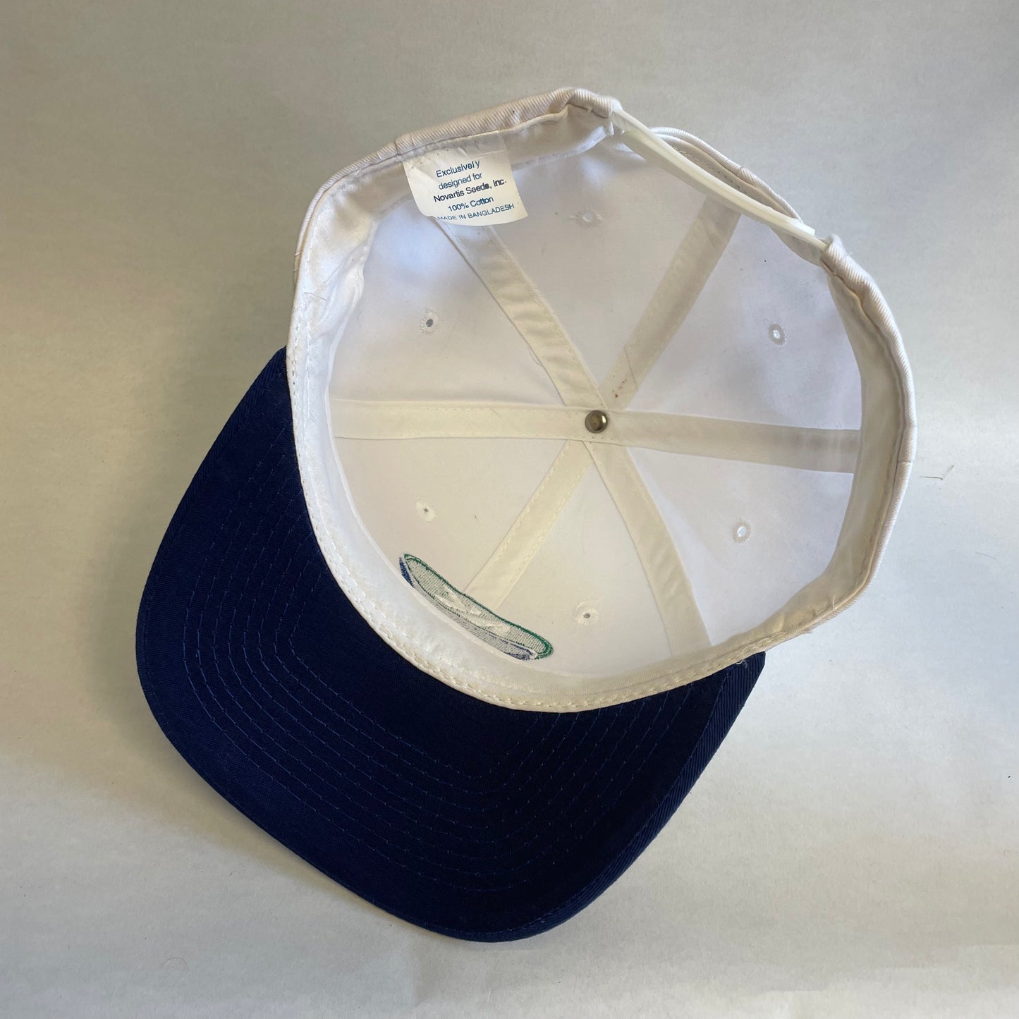 Vintage Novartis Seeds Snapback Hat